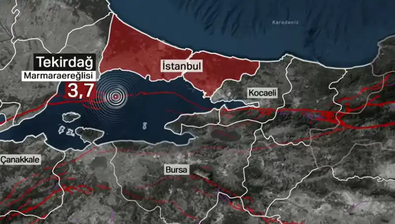 Marmara Denizi'nde 3,7 Büyüklüğünde Deprem: Psikolojik Etkileri ve Farkındalık