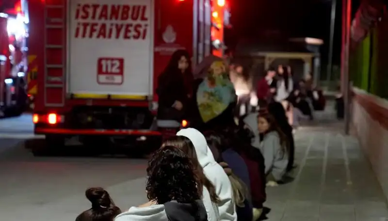 Kız Öğrenci Yurdunda Yangın: Panik ve Kurtarma Çabaları