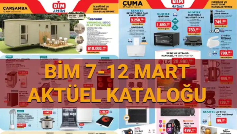 BİM Aktüel Kataloğu ile Evinizi Yenileyin: Yeni Ürünler Sizi Bekliyor