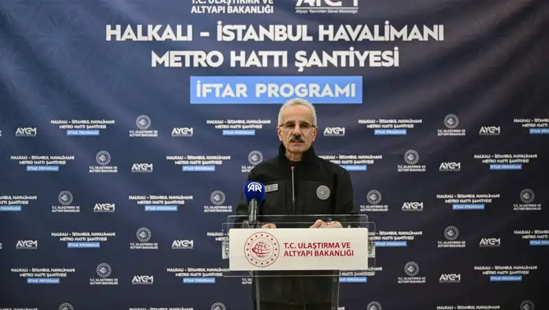 Dev Ulaşım Projesi: Halkalı-Gayrettepe Yolculuğu 57 Dakikaya İniyor