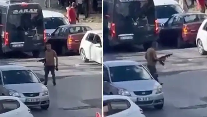 Başakşehir'de Korku Dolu Anlar: Pompalı Tüfekle Sokağı Kapatan Şahıs