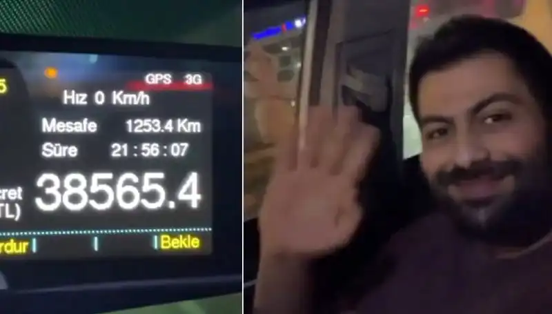 Yok Böyle Yolculuk! Taksimetre 22 Saat Açık Kalınca Neler Oldu?