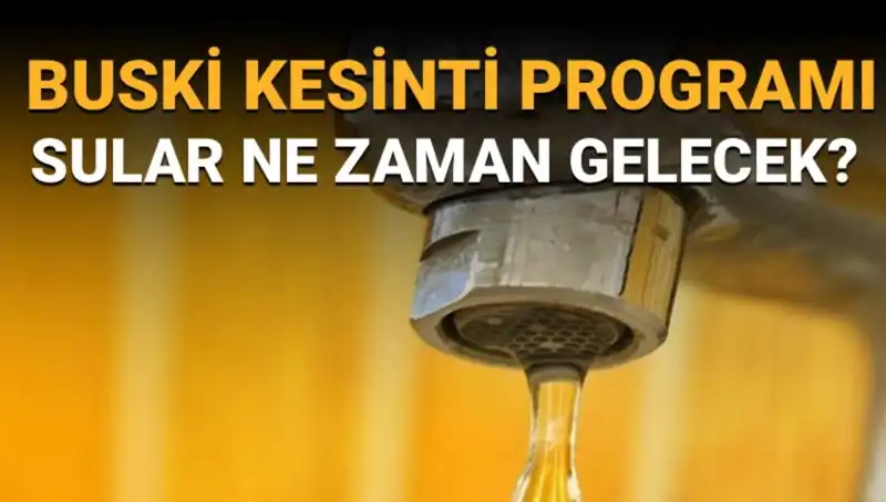 Bursa Nilüfer'de Su Kesintileri: Ne Zaman Sular Geliyor?