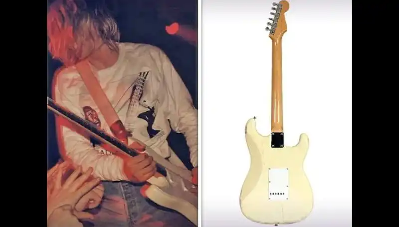 Kurt Cobain'in Efsanevi Gitarı Açık Artırmaya Çıktı: Fiyatı Şaşırtıyor!