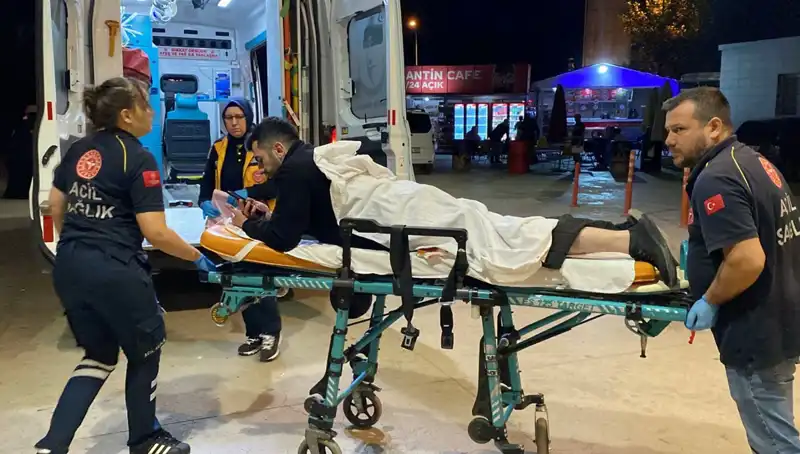 Kavga Eden Çiftçiler Arasında Dehşet Anları: Bıçaklama Olayı