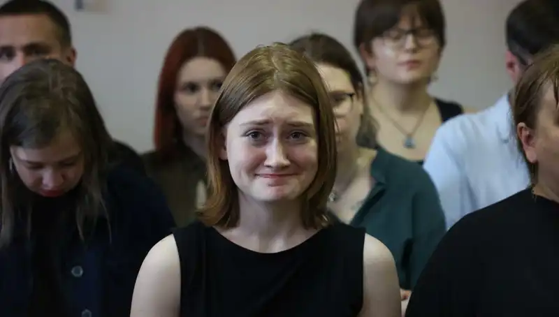 19 Yaşındaki Rus Aktivist Darya Kozyreva'ya Savaş Karşıtı Eylemden Hapis Cezası