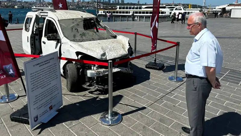 15 Temmuz’un Karanlık Yüzü: Tankların Ezdiği Otomobiller Sergisi Açıldı