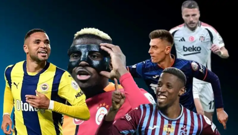 Süper Lig'de Gol Krallığı Rekabeti: Osimhen Zirveye Koşuyor!