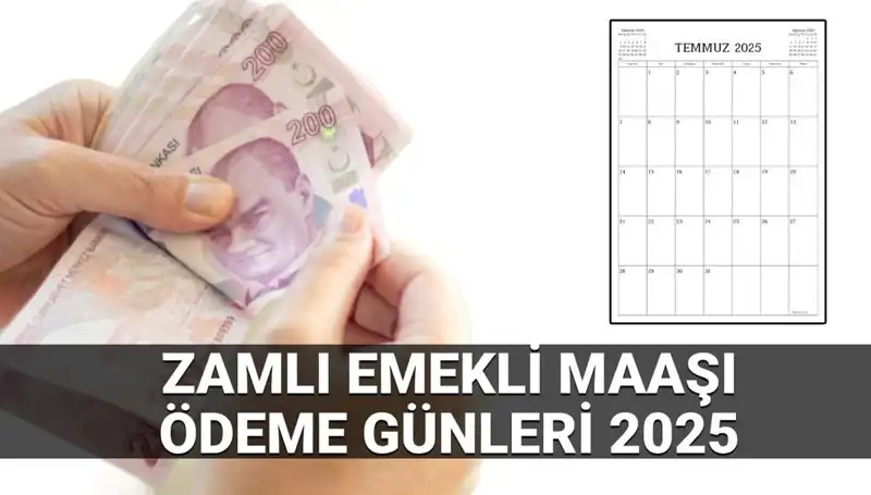 Emekli Maaşları 2025: Zamlı Ödeme Günleri ve Farklar Neler?