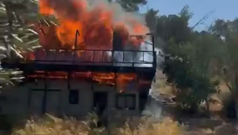 Bodrum'da Kontrol Altına Alınan Yangın Psikolojik Travma Yaratıyor!